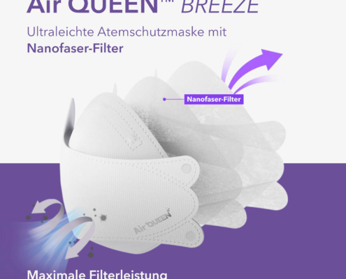 AirQUEEN Breeze FFP2 Maske