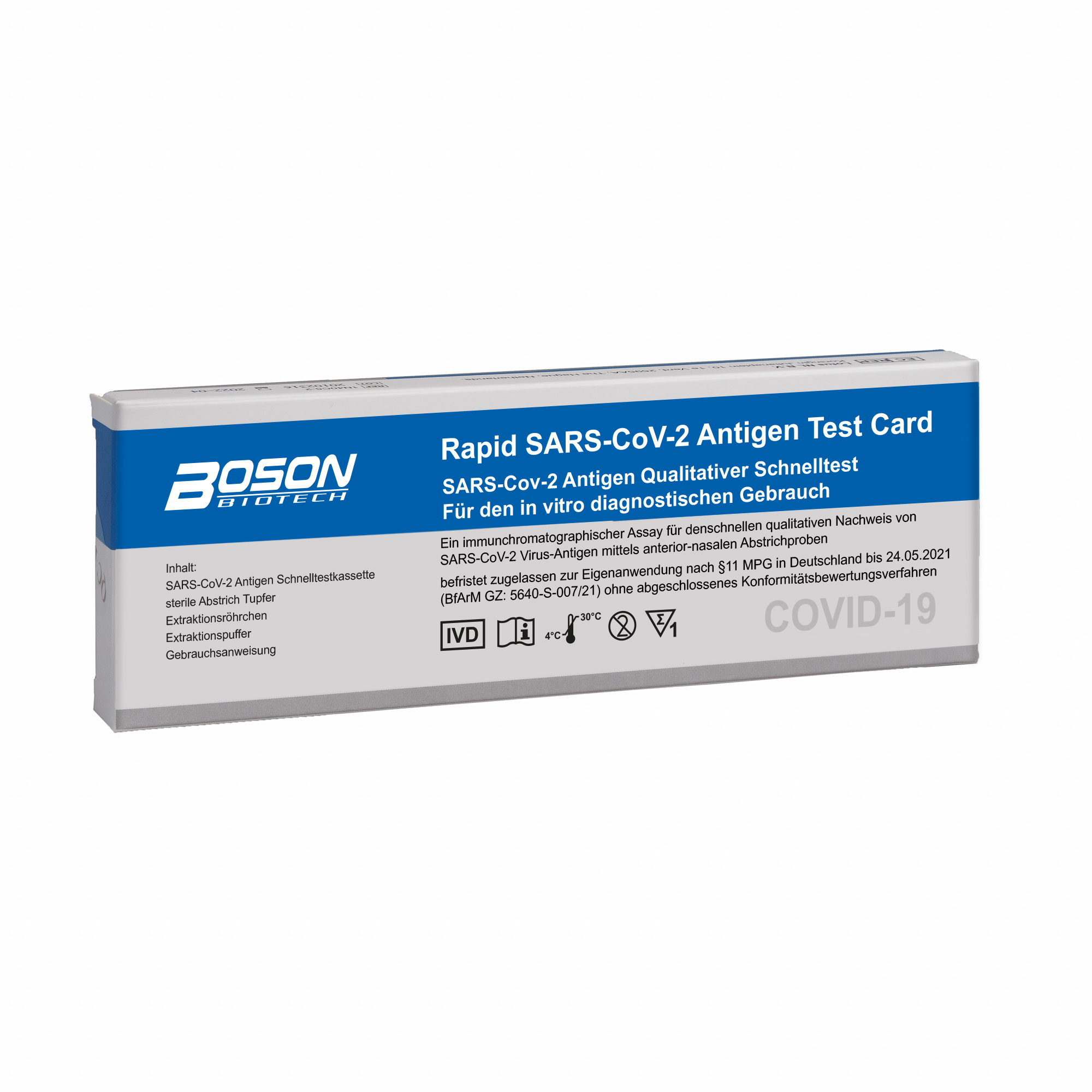 Boson COVID-19 Antigen Schnelltest 1er