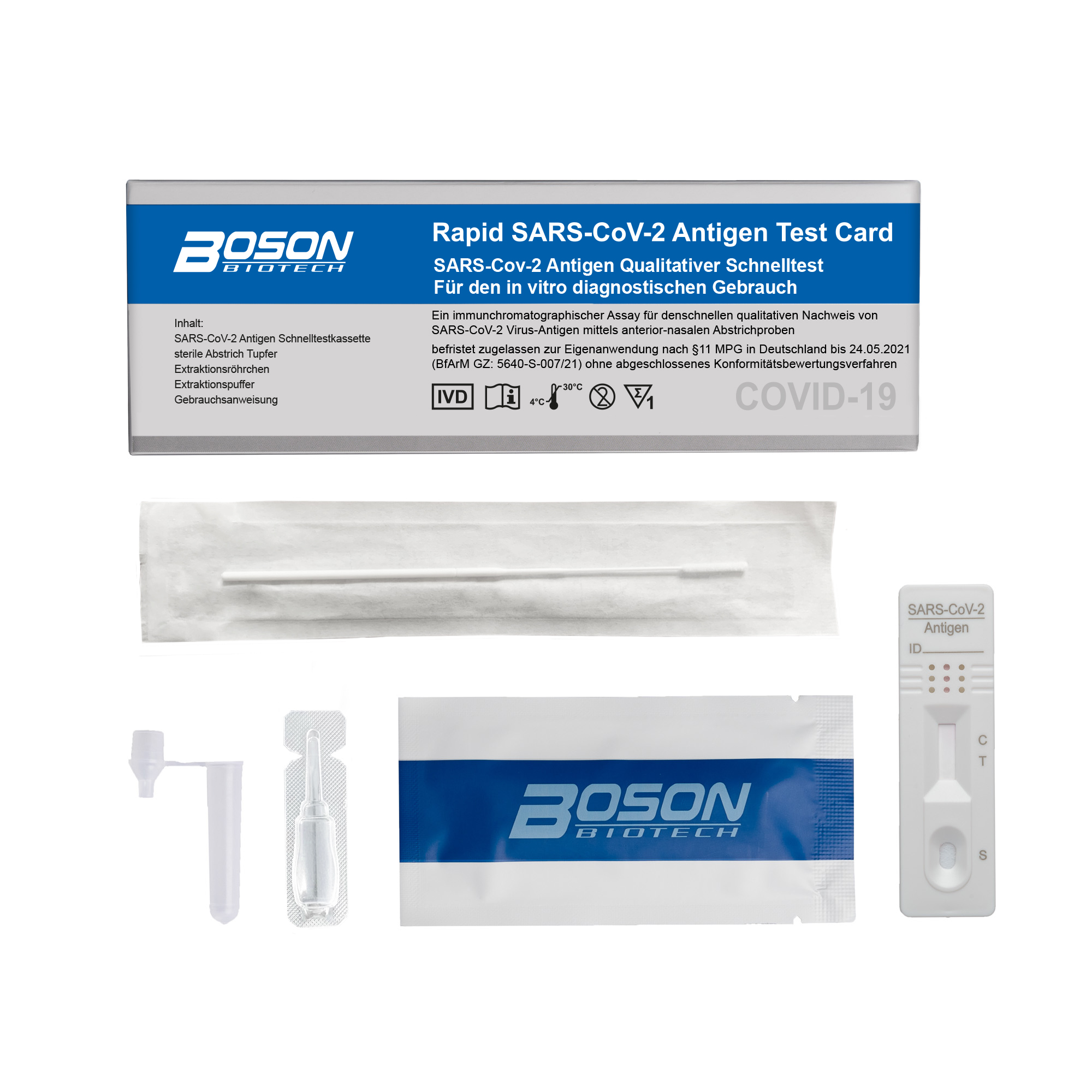 Boson COVID-19 Antigen Schnelltest 1er