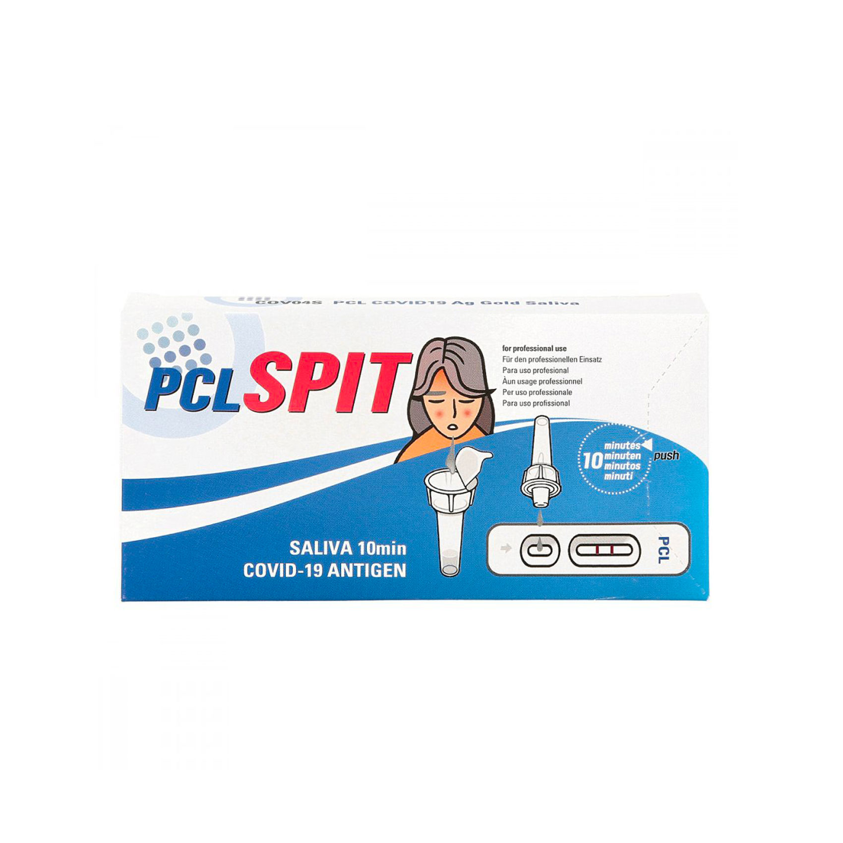 PCL COVID-19 Saliva Spucktest