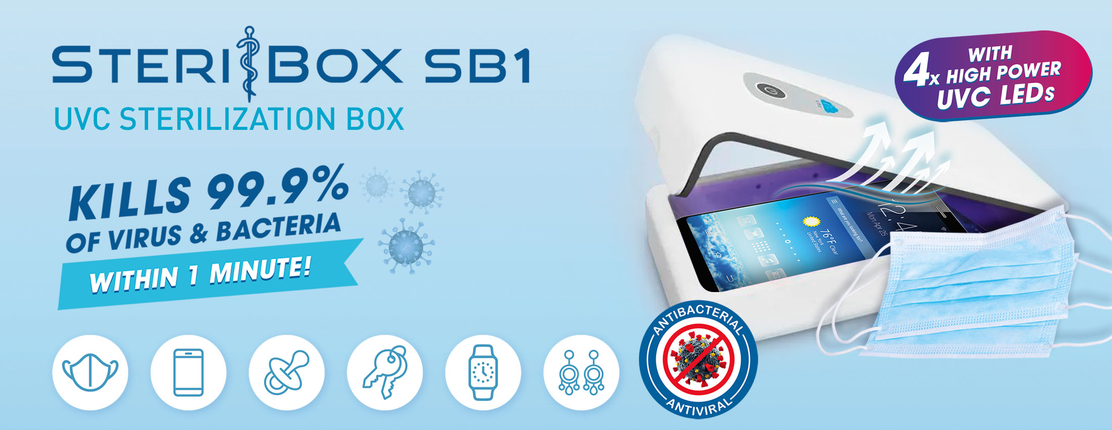 Easypix SteriBox Desinfektionsbox