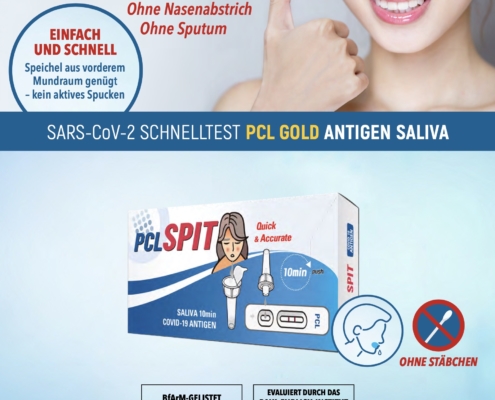 PCL COVID-19 Saliva Speicheltest