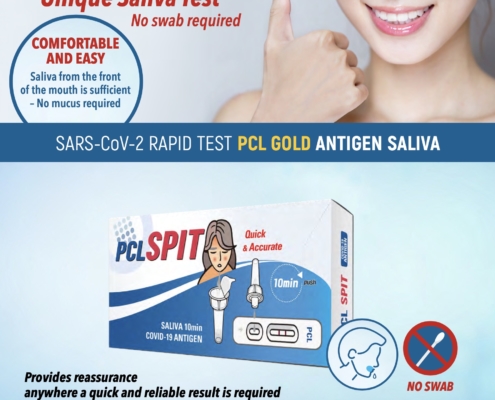 PCL COVID-19 Saliva Quick Test