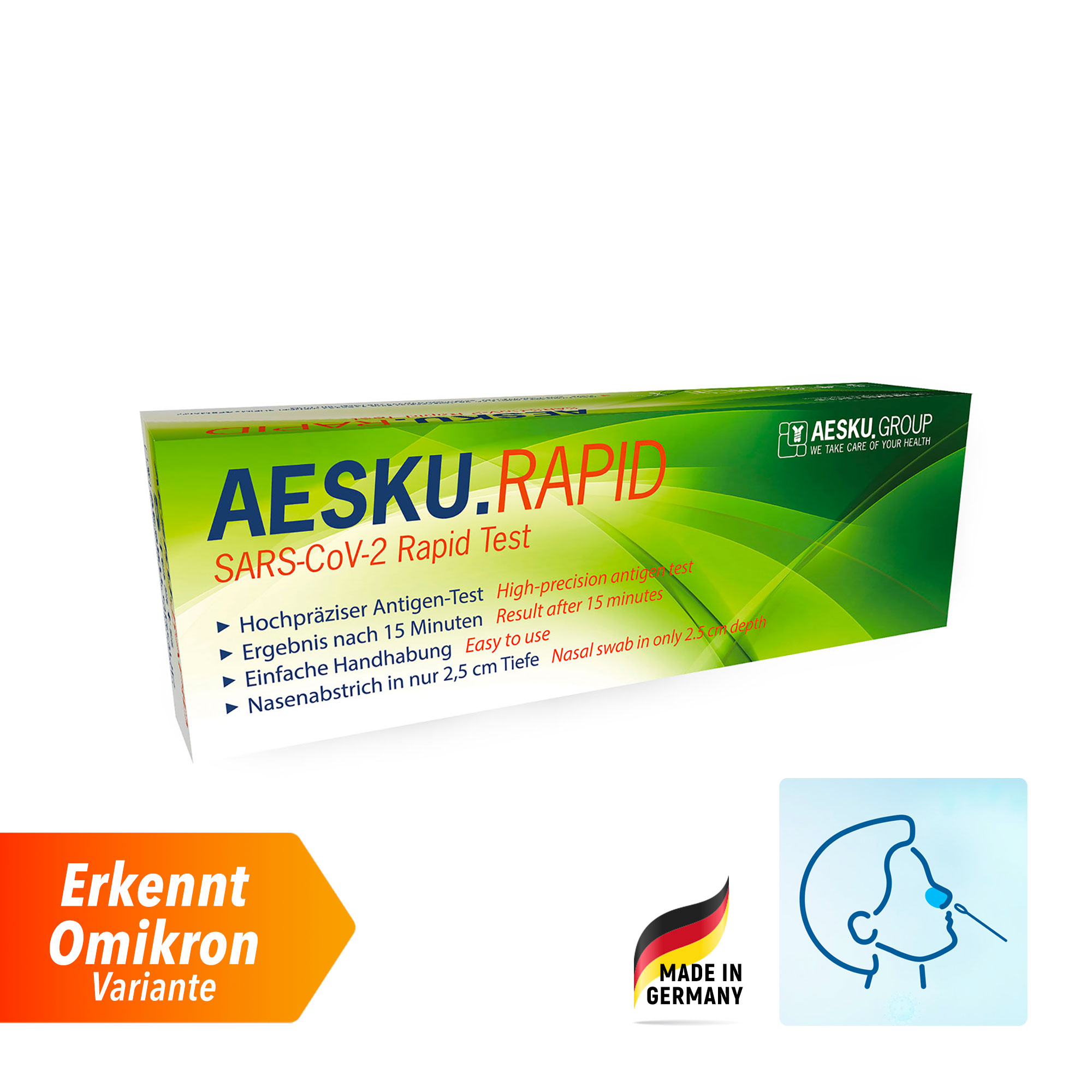 COVID-19 AESKU.RAPID Quick Test for private use