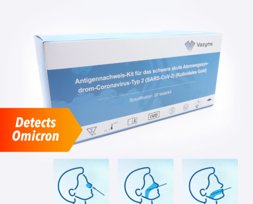 Vazyme Rapid Test detects Omicron