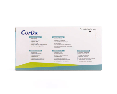 CorDX 4in1 Kombi-Test COVID-19, Influenza A+B, RSV